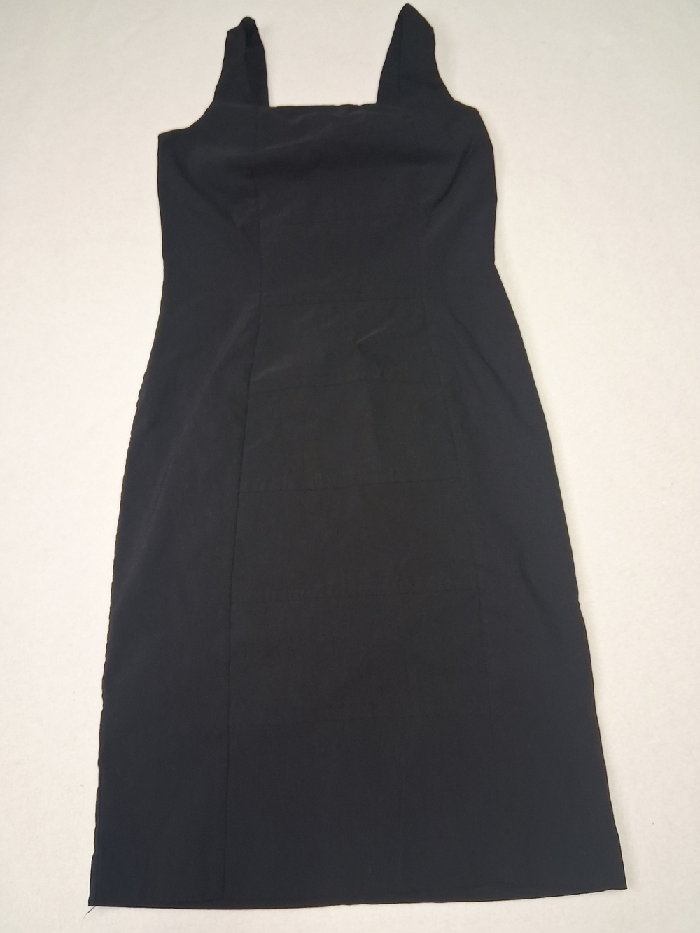 Ricki's Black Midi Dress with Square Neck